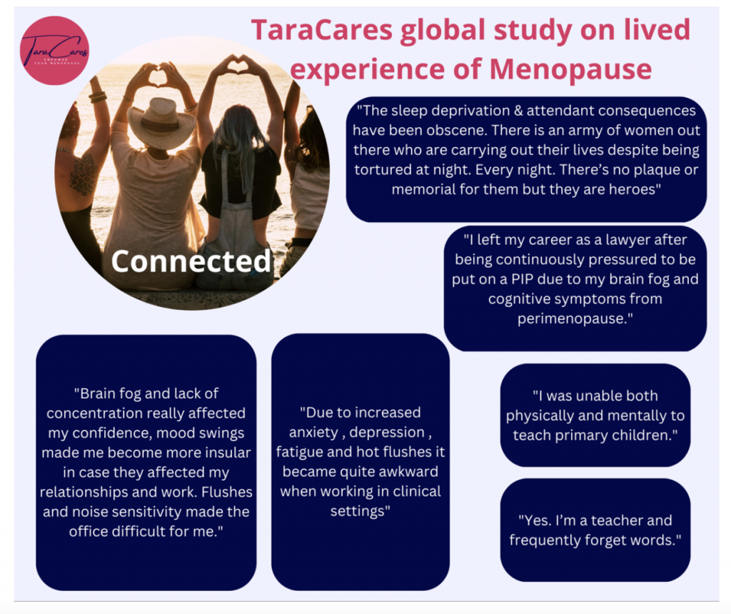 “I left my career due to menopause” TaraCares reveals women’s response