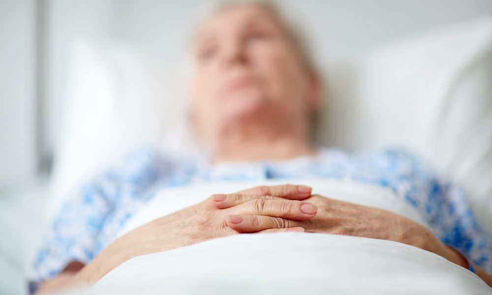 Senior woman in hospital Gender health gap study reveals ‘stark’ differences between men and women