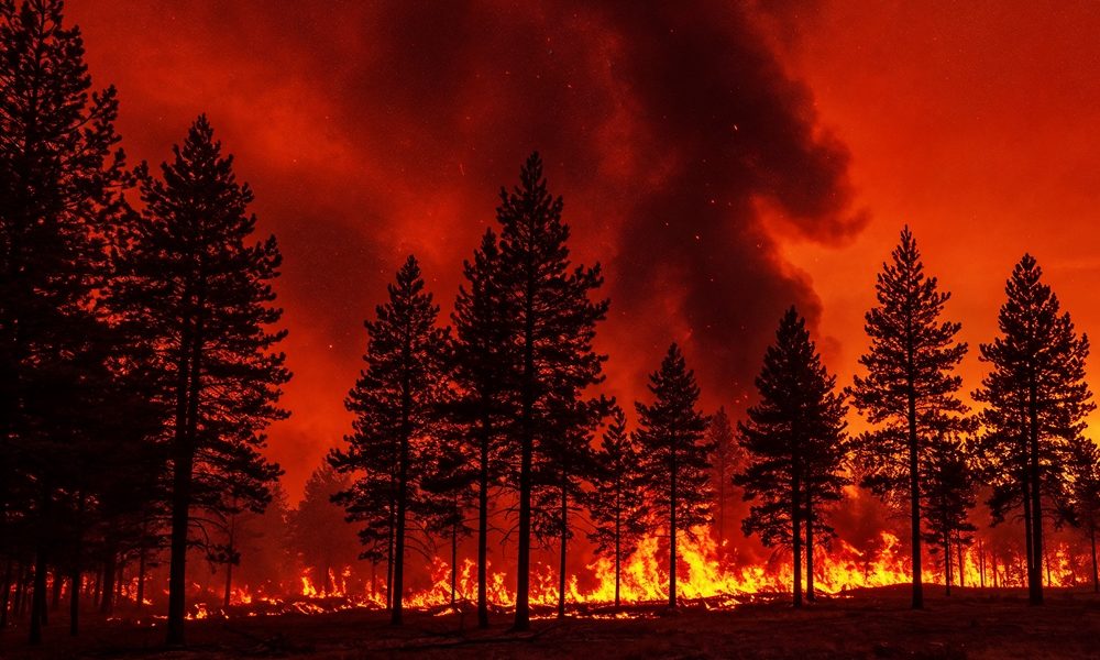 Wildfire smoke linked to smaller babies in exposed areas