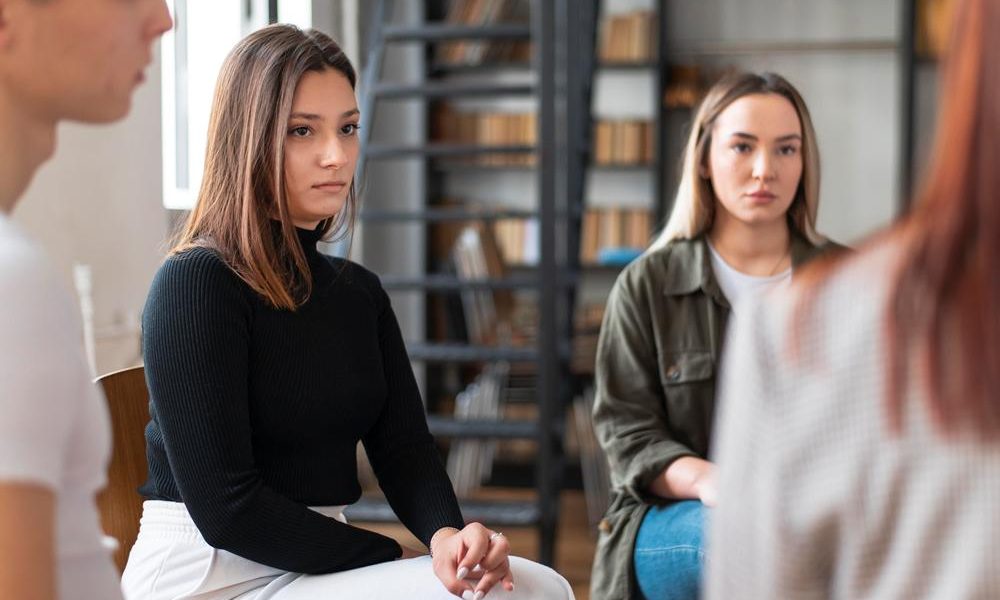 close-up-sad-women-man-therapy Talkspace and Tia partner on women’s mental health