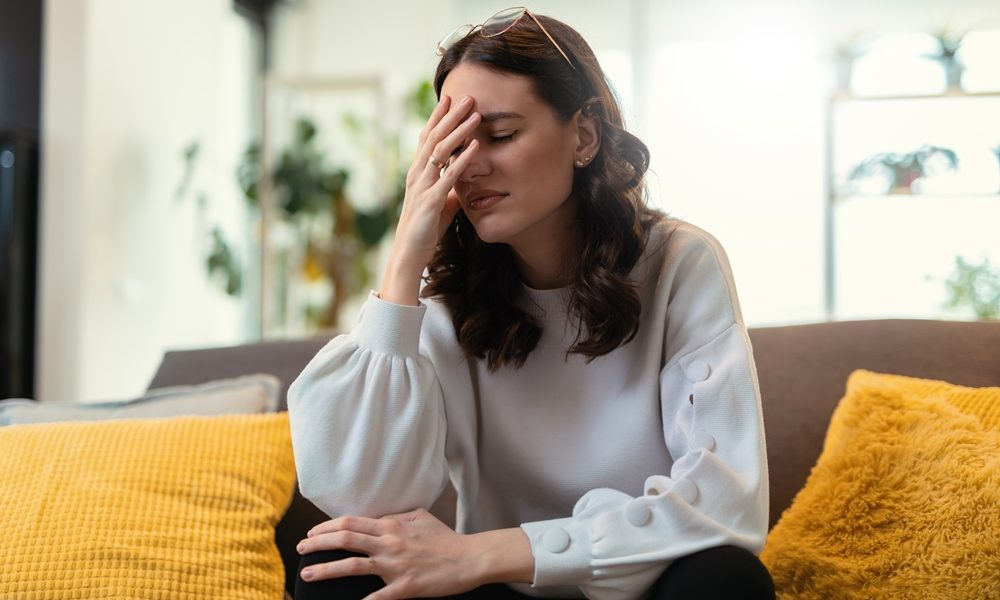 upset-young-lady-having-bad-day-spending-weekend-her-own-feeling-lonely Study explores link between breast cancer treatment and fatigue