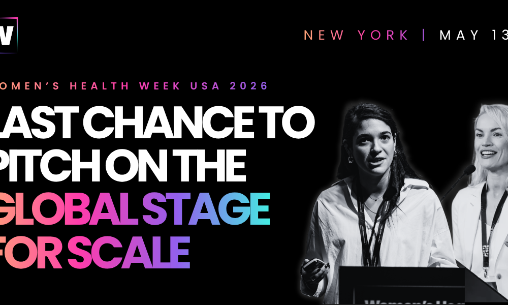 Applications for Women’s Health Week USA pitch sessions close April 10