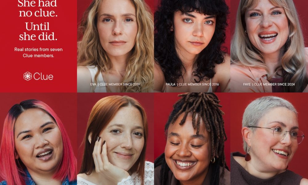 Clue_Campaign Hero – Clue – She had no clue. Until she did Clue spotlights seven women’s health journeys in new campaign