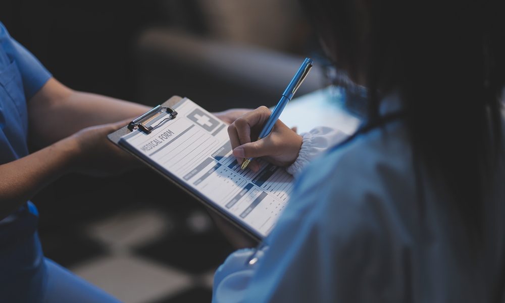 Charming female doctor giving advice to a female patient. Women using performance-enhancing drugs face major gaps in healthcare support