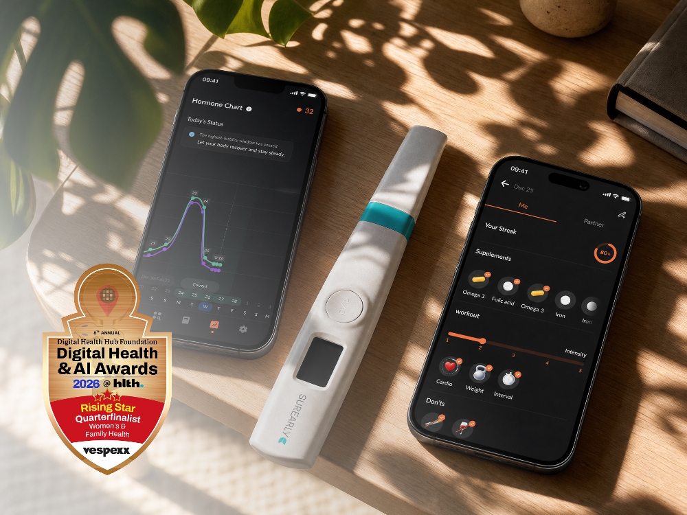 Vespexx named quarterfinalist in the 2026 Digital Health & AI Awards